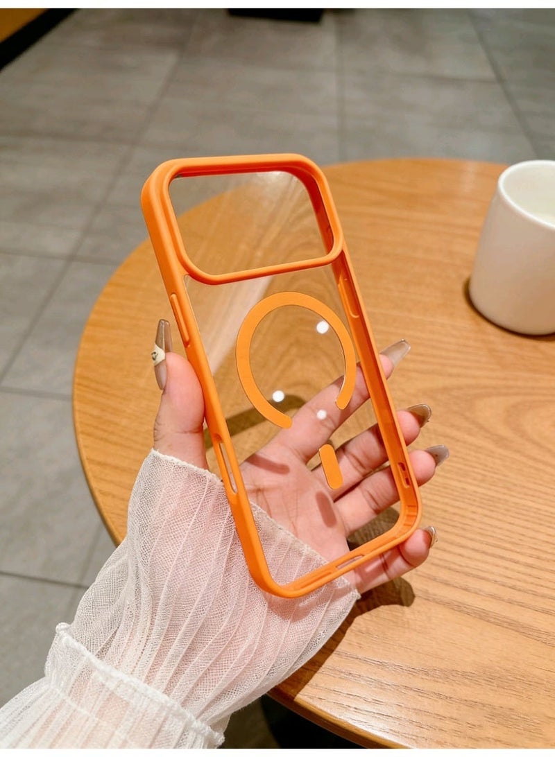 Nova future iPhone 17 Pro Max Case Magsafe Strong Magnet Upgraded Shutter Button Delay Yellowing 17 Pro Max Case Military-Grade Protection Wear-resistant iPhone 17 Pro Max Cover Compatible with Magsafe Accessory - Image 4